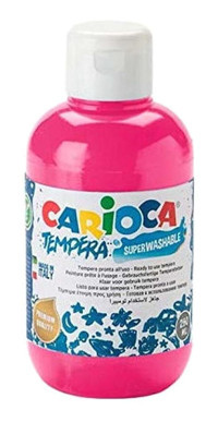 Carioca Tempera Kırmızı 250 ml Guaj Boya