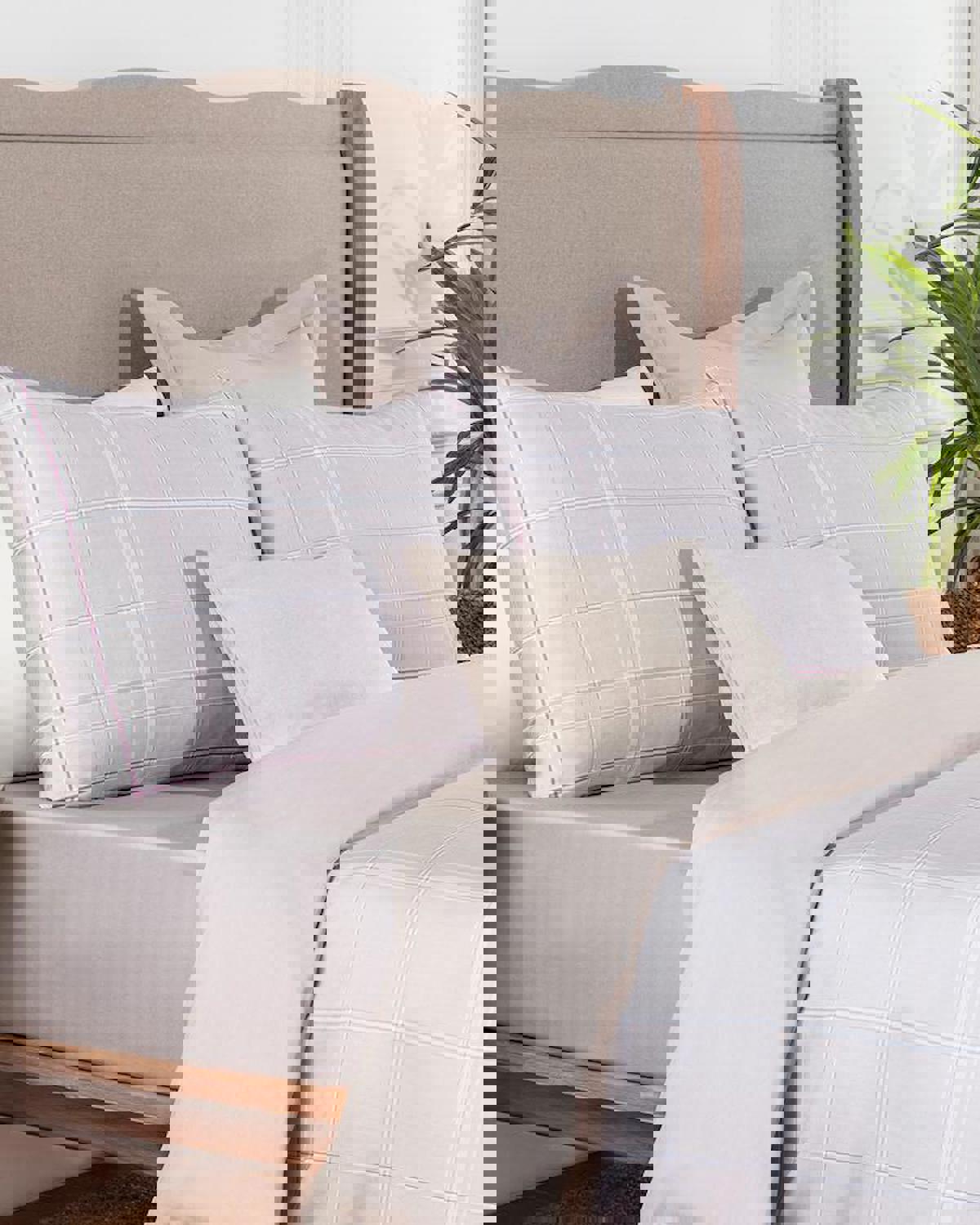 Madame Coco Amata 4 Mevsim 200x220 cm Çarşaflı Çift Kişilik Nevresim Takımı Bej