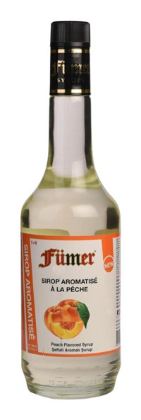 Fümer Şeftali Kahve Şurubu 700 ml