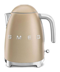 Smeg KLF03CHMEU Çelik 1.7 lt 2400 W Retro Mat Altın Kettle