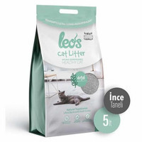 Leo's Organik Topaklanan İnce Taneli Bentonit Kedi Kumu 5 lt