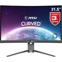 MSI MAG 325CQRF QD 170 Hz 1 ms 31.5 inç WQHD Curved VA HDMI Freesync 2560x1440 px LED Monitör