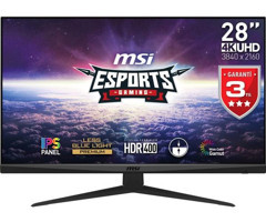 MSI G281UV 60 Hz 4 ms 27.9 inç 4K UHD Flat IPS HDMI Freesync 3840x2160 px LED Monitör