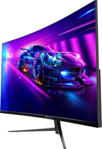 GameBooster GB-2420CF 200 Hz 1 ms 23.8 inç FHD Curved VA HDMI Freesync G-Sync 1920x1080 px LED Monitör