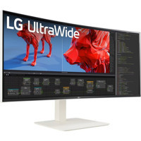 LG UltraWide 38WR85QC-W 144 Hz 1 ms 37.5 inç UWQHD Curved IPS Hoparlörlü HDMI Freesync G-Sync 3440x1600 px LED Monitör