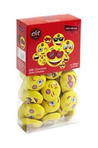 Elit Emojili Sütlü Çikolata 200 gr