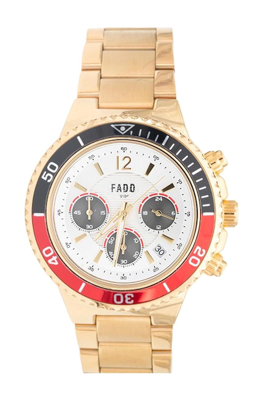 Fado RH0106 Takvimli Altın Kordon Analog Erkek Kol Saati