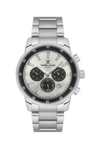 Daniel Klein DKE.1.10690-3 Takvimli 44 mm Çelik Kordon Analog Erkek Kol Saati