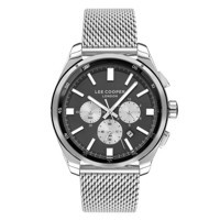Lee Cooper LC07656.350 Takvimli Metal Kordon Analog Erkek Kol Saati