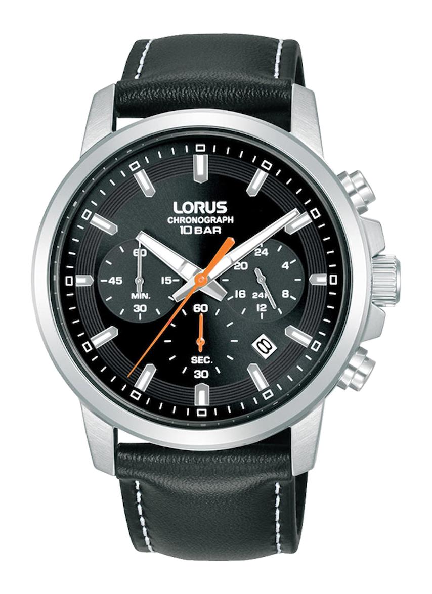 Lorus RT331KX9 Takvimli 42 mm Siyah Deri Kordon Analog Erkek Kol Saati