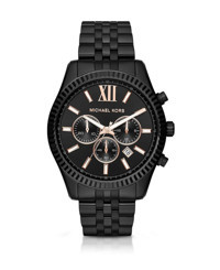 Michael Kors MK8467 Takvimli 45 mm Siyah Çelik Kordon Analog Erkek Kol Saati