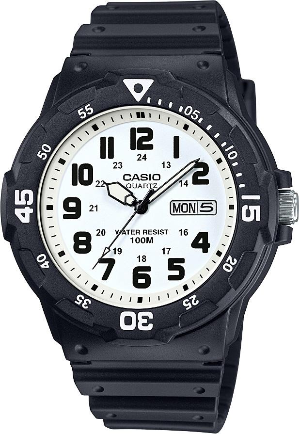 Casio MRW-200H-7BVDF Takvimli 44 mm Siyah Plastik Kordon Analog Erkek Kol Saati
