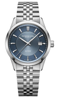 Raymond Weil RW2771ST50051 Takvimli 38 mm Çelik Kordon Analog Erkek Kol Saati