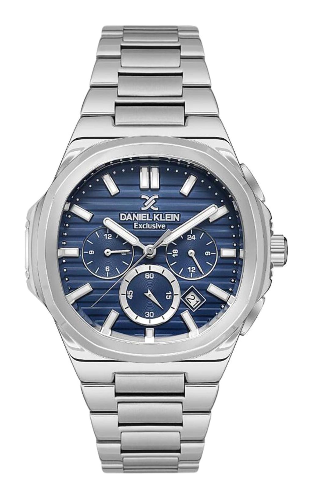 Daniel Klein DK.FT.1.281 Takvimli 42 mm Çelik Kordon Analog Erkek Kol Saati