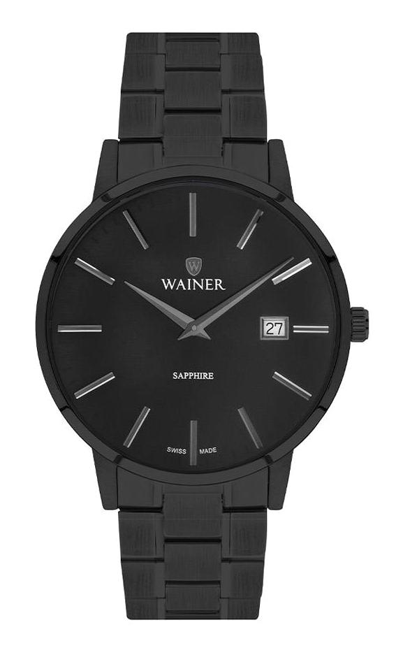 Lee Cooper WA.11911-GD Takvimli 41 mm Siyah Çelik Kordon Analog Erkek Kol Saati