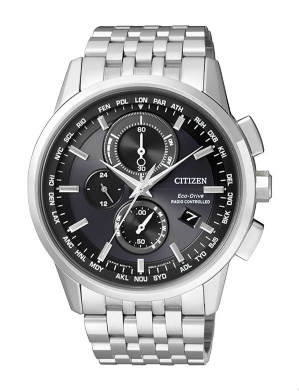 Citizen AT8110-61E Takvimli 43 mm Çelik Kordon Analog Kol Saati