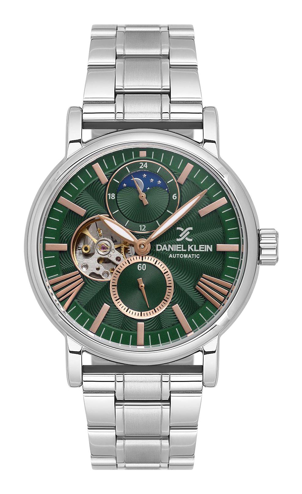 Daniel Klein DKE.1.10540-2 Takvimli 42 mm Metal Kordon Analog Erkek Kol Saati