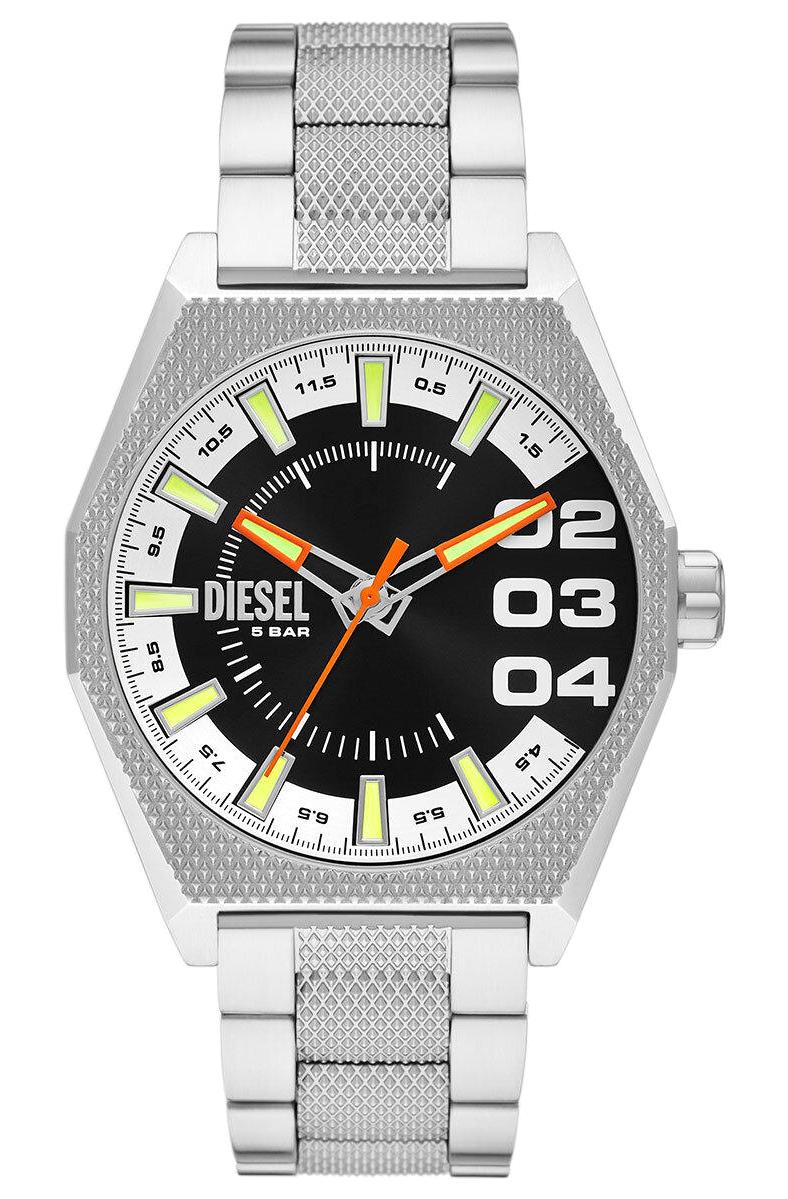 Diesel DZ2172 Takvimli 43 mm Çelik Kordon Analog Erkek Kol Saati