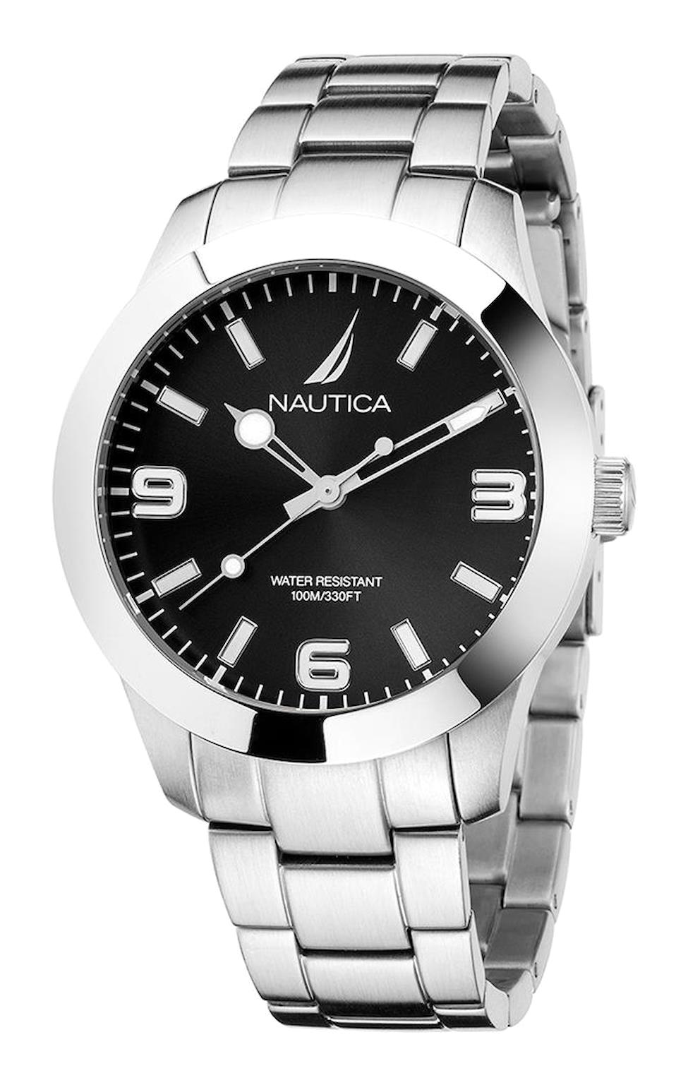 Nautica NAPPBF205 Takvimli 41.5 mm Çelik Kordon Analog Erkek Kol Saati