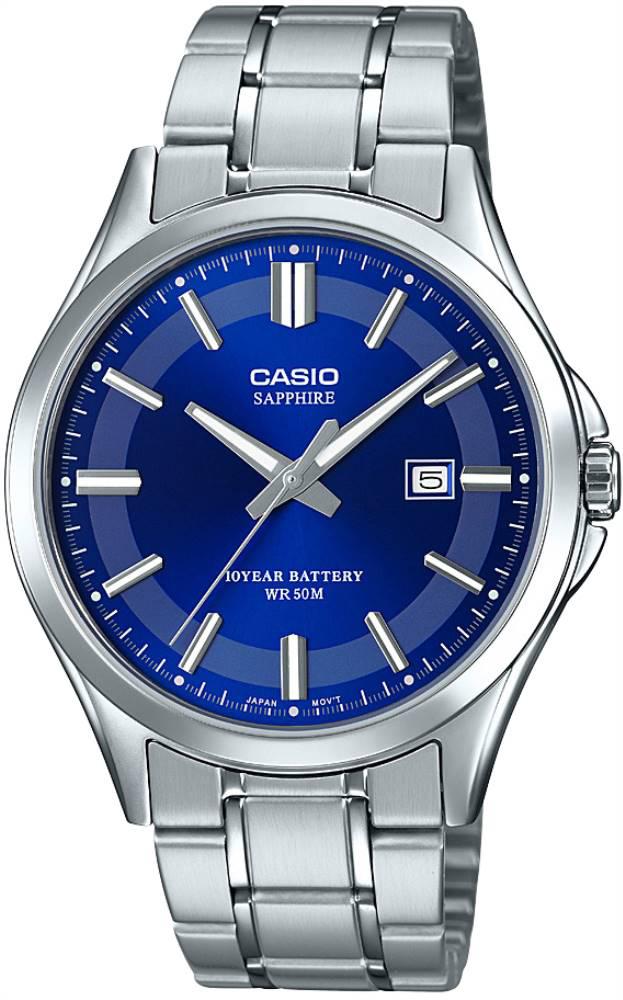 Casio MTS-100D-2AVDF Takvimli 41 mm Çelik Kordon Analog Kol Saati