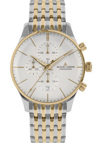 Jacques Lemans LONDON 1-2163J Takvimli 40 mm Altın-Çelik Kordon Analog Erkek Kol Saati