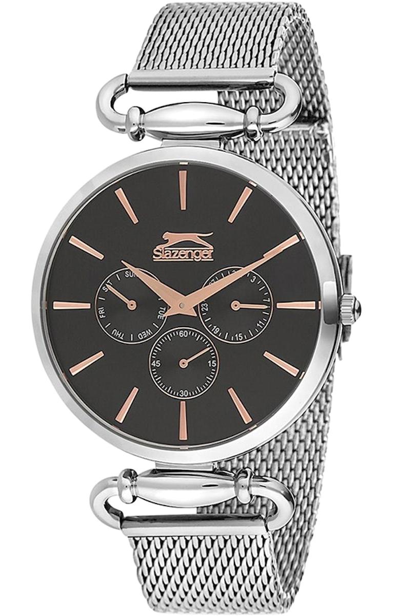 Slazenger SL.09.1404.2.03 Takvimli 34 mm Çelik Kordon Analog Erkek Kol Saati