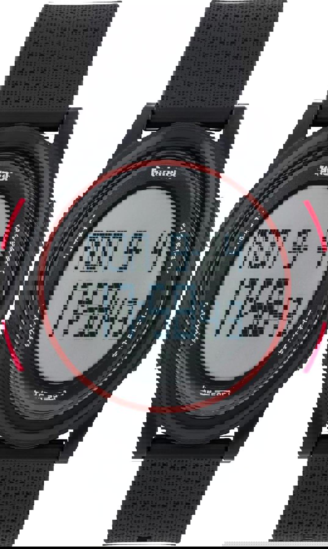 Reebok RV-PLM-G9-PRPB-WR Takvimli 45 mm Siyah Silikon Kordon Dijital Erkek Kol Saati