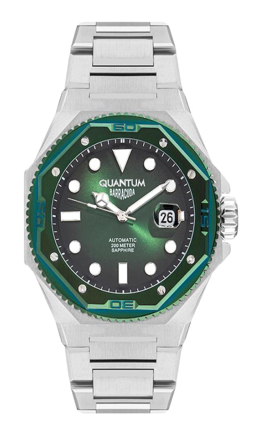 Quantum BAR1090.370 Takvimli 46-50 mm Çelik Kordon Analog Erkek Kol Saati