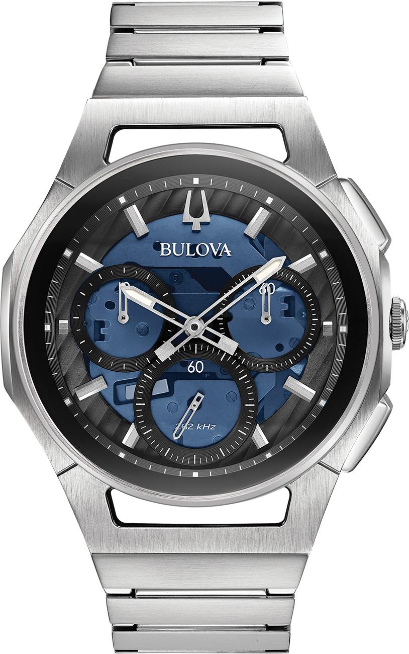 Bulova 96A205 44 mm Çelik Kordon Analog Kol Saati