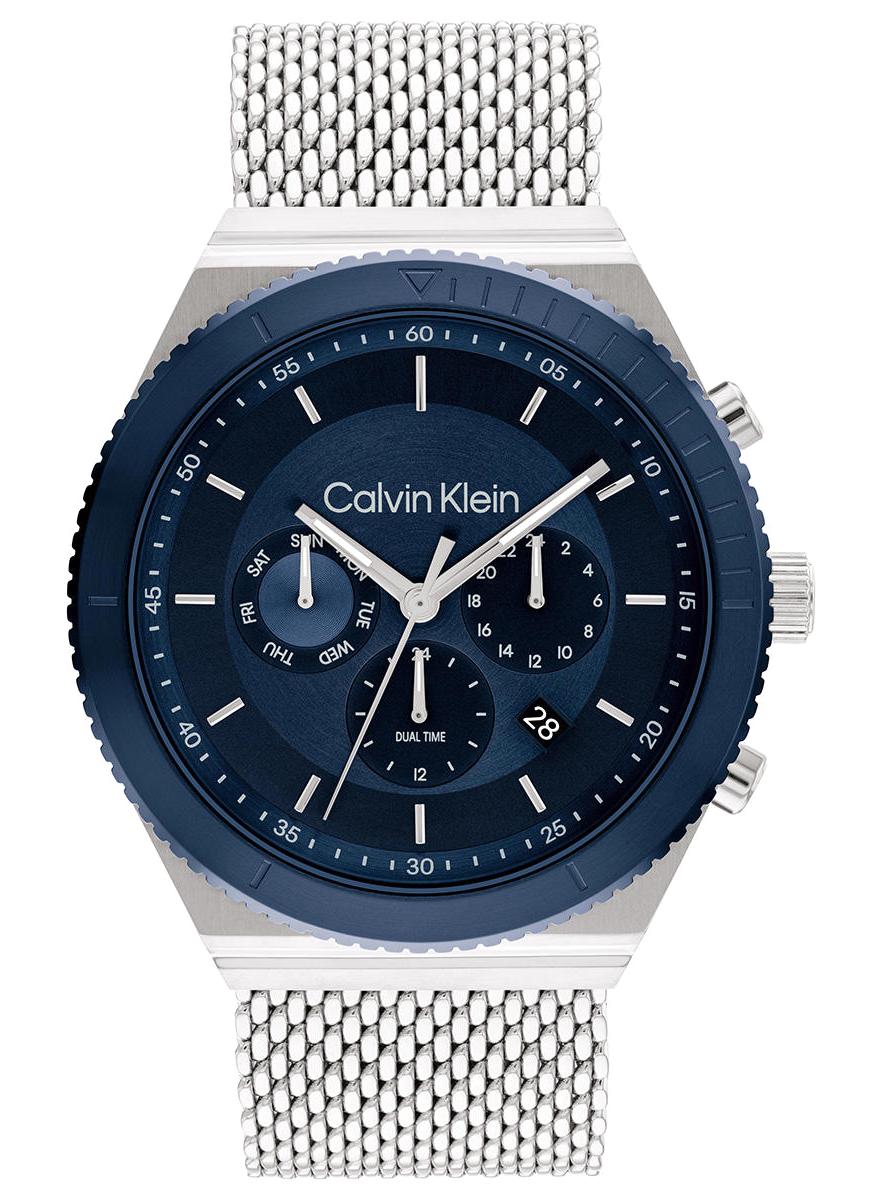 Calvin Klein CK25200305 Takvimli 44 mm Çelik Kordon Analog Erkek Kol Saati