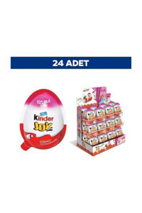Kinder Süpriz Yumurta Sütlü Çikolata 20 gr 24 Adet