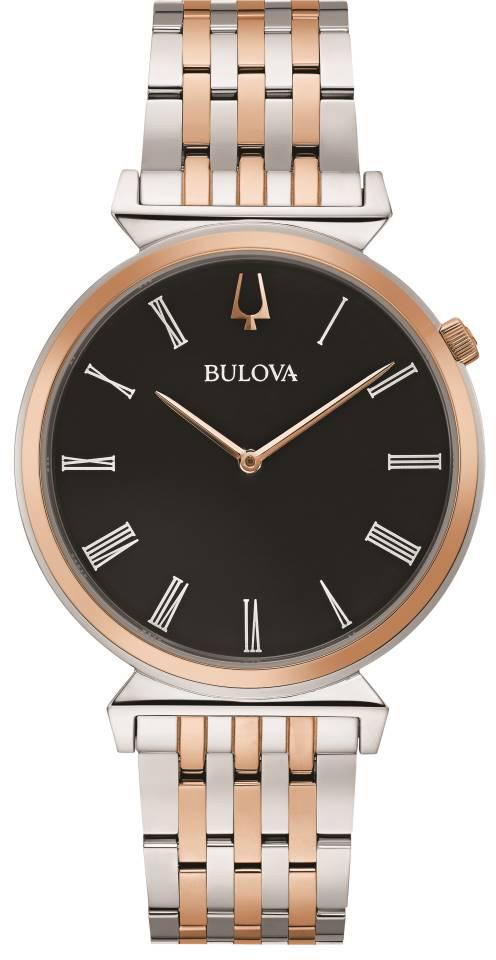 Bulova 98A234 38 mm Gri-Rose Gold Çelik Kordon Analog Kol Saati