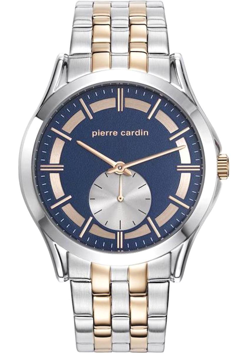 Pierre Cardin 107851F06 Gri-Rose Gold Metal Kordon Analog Erkek Kol Saati