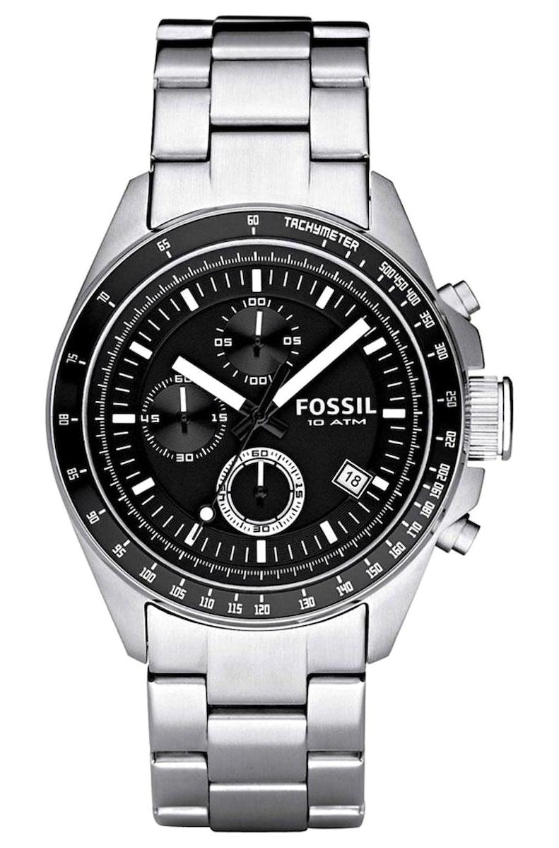 Fossil FCH2600IE Takvimli 44 mm Çelik Kordon Analog Erkek Kol Saati