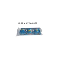Ülker Çokomel Sade Çikolata 12 gr 3 Adet