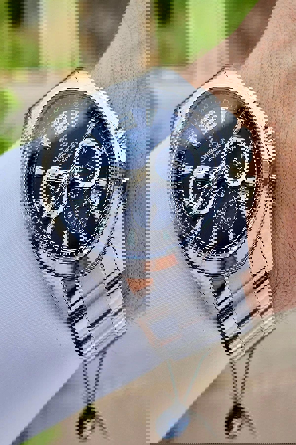 Daniel Klein DKISTE1123 Takvimli 42 mm Çelik Kordon Analog Erkek Kol Saati