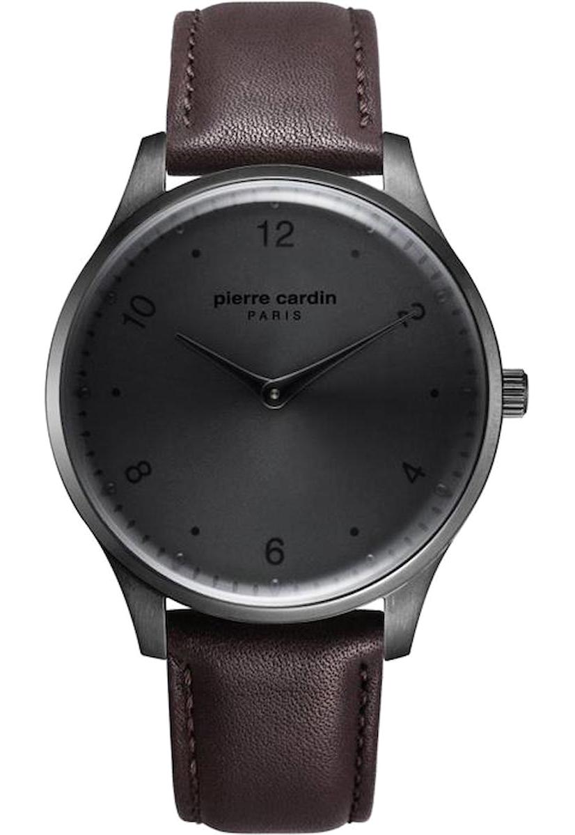 Pierre Cardin 902711F206 42 mm Kahverengi Deri Kordon Analog Erkek Kol Saati
