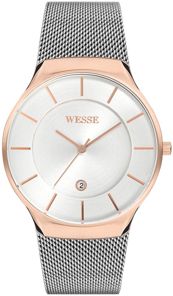 Wesse WWG202004 Takvimli 48 mm Çelik Kordon Analog Kol Saati
