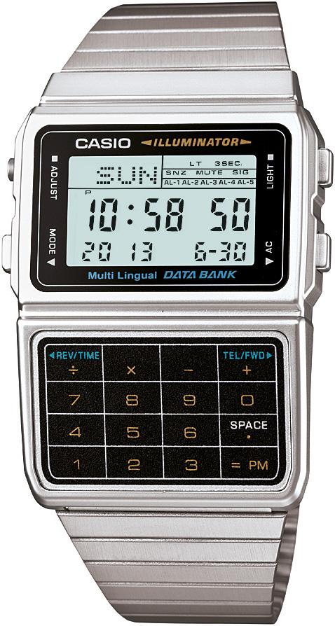 Casio DBC-611-1DF Takvimli 33.1 mm Çelik Kordon Dijital Kol Saati