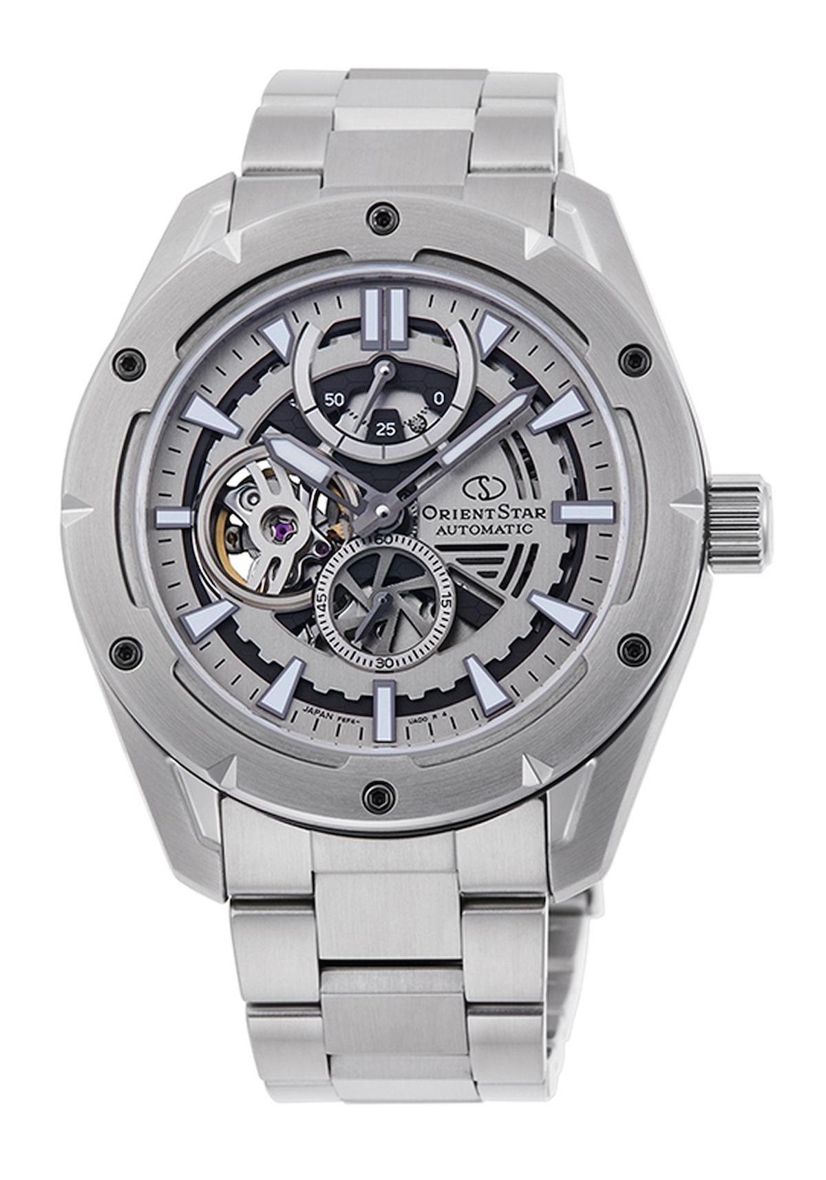 Orient RE-AV0A02S00B 43 mm Çelik Kordon Analog Erkek Kol Saati