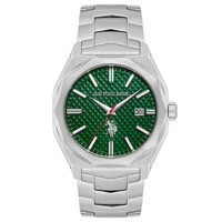 U.S. Polo Assn USPA1059-02 Takvimli 43 mm Çelik Kordon Analog Kol Saati