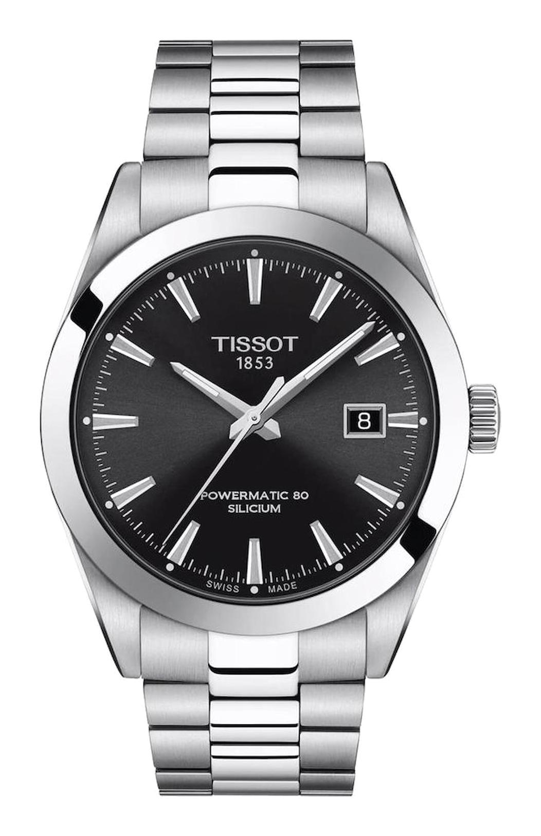 Tissot T1274071105100 Takvimli 44 mm Çelik Kordon Analog Erkek Kol Saati