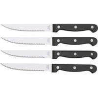 IKEA 4 Adet Bıçak Seti Ikea Çok Amaçlı Meridyendukkan 22 cm Siyah-Paslanmaz Çelik 4 Lü Set - Siyah