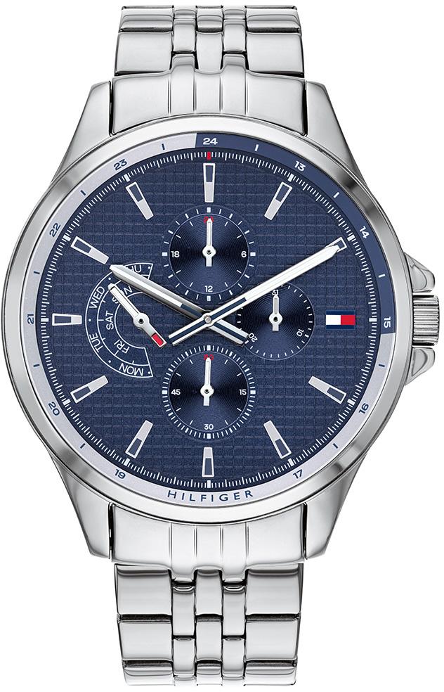 Tommy Hilfiger TH1791612 Takvimli 46 mm Çelik Kordon Analog Erkek Kol Saati
