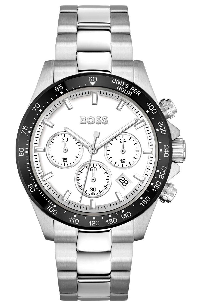 Hugo Boss HB1514130 Takvimli 43 mm Çelik Kordon Analog Erkek Kol Saati