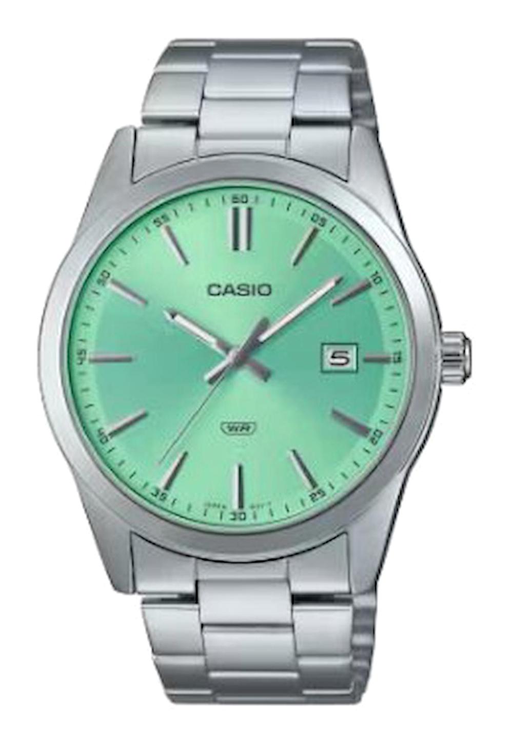 Casio MTP-VD03D-3A2UDF Takvimli 41 mm Çelik Kordon Analog Erkek Kol Saati