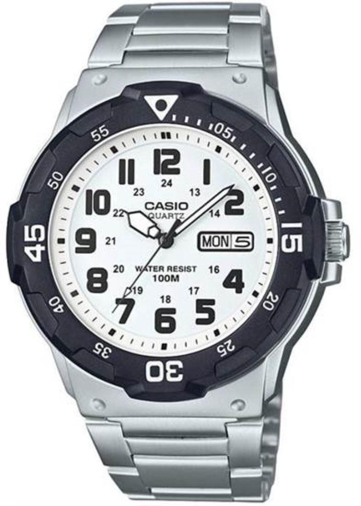 Casio MRW-200HD-7BVDF Takvimli 44.6 mm Çelik Kordon Analog Kol Saati