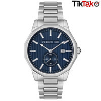 Cerruti 1881 CIWGH2111802 Takvimli Çelik Kordon Analog Erkek Kol Saati
