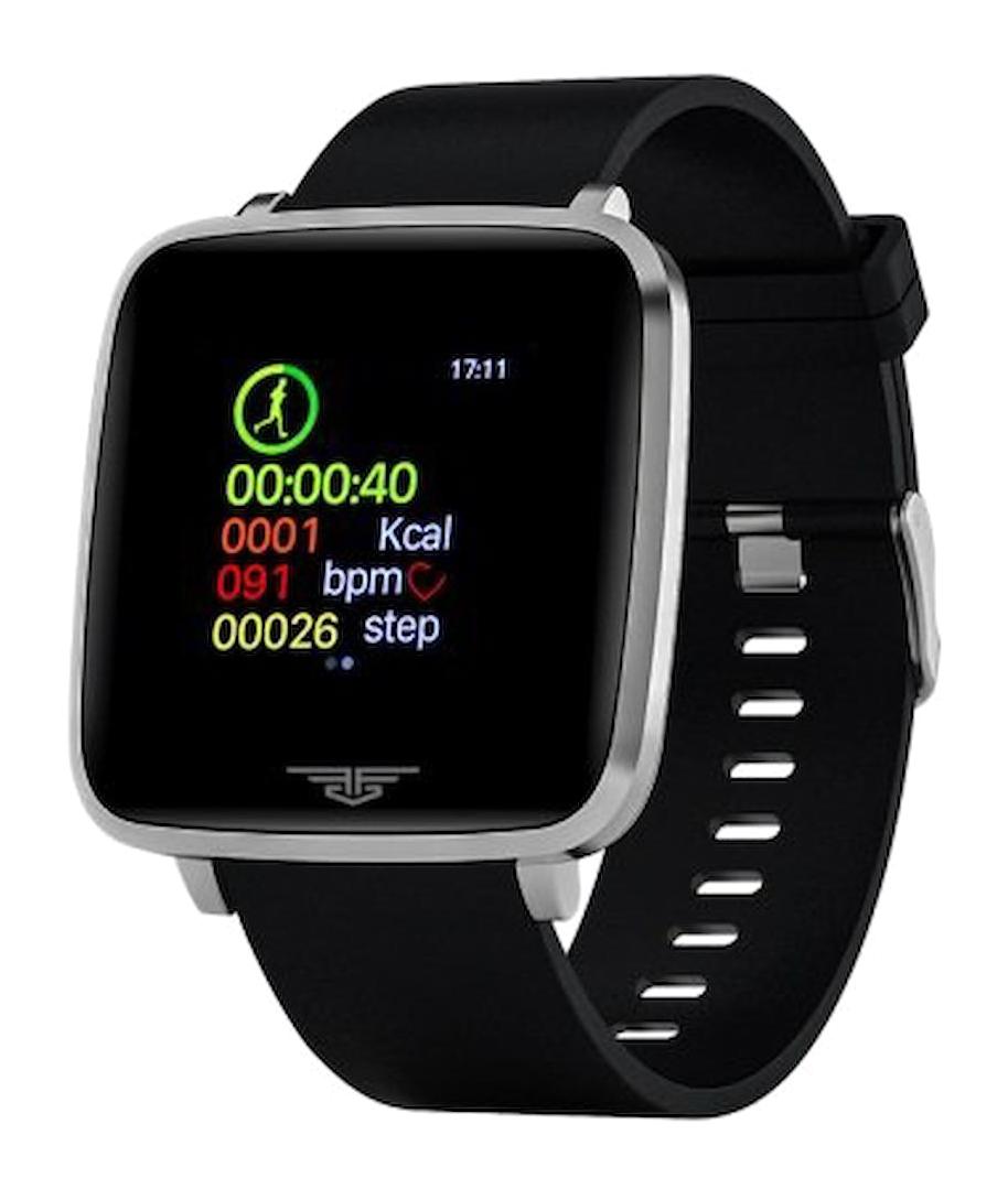 Ferro FSW1101P-J Takvimli 40 mm Siyah Silikon Kordon Dijital Erkek Kol Saati