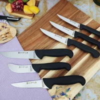 Castle Kitchen Incisive Mutfak Bıçak Seti 6'Lı Günlük Kullanım Et Ekmek Sebze Meyve Bıçağı